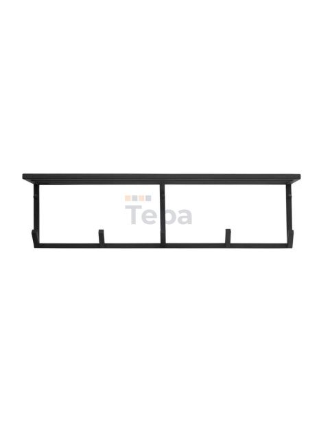 Вешалка настенная для одежды в прихожую металлическая - фото 3